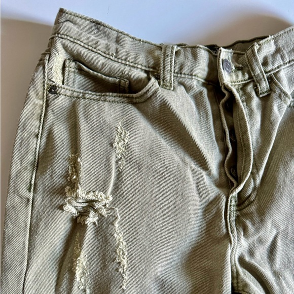 High Rise Gray Jeans - Picture 6 of 11